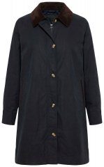 Ulla Popken 851765 Velvetmantel Tumesinine