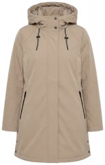 Ulla Popken 851789 Funktsionaalne mantel Pruun