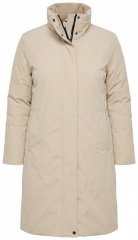 Ulla Popken 851811 Tepitud mantel Beež