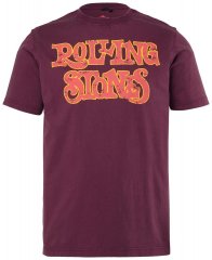 JP1880 851910 Rolling Stones Vintage Logo T-särk Baklažaan