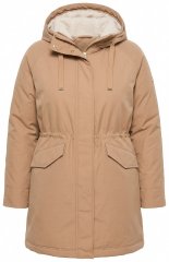 Ulla Popken 852028 Parka Beež