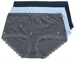 Ulla Popken 852249 Aluspüksid 3 tk Antratsiit