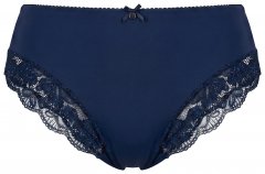 Ulla Popken 852930 Pitsiga aluspüksid Tumesinine