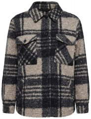 Ulla Popken 853709 Teddyjakk Beež