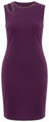 Ulla Popken 853766 Kivikestega bodycon-kleit Ploom