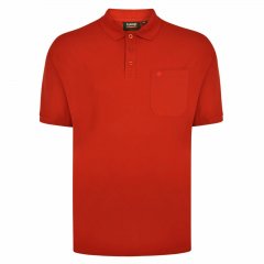 Espionage P074C Lühikeste Varrukatega Polo Terrakota