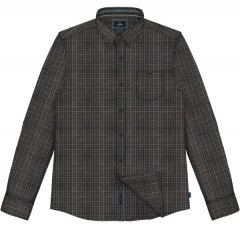 Double Outfitters FS-5230 Ruuduline särk Tumesinine/Pruun