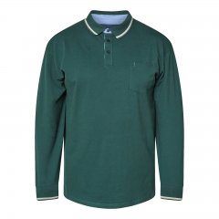 North Latitude Superflex Polo LS Roheline/Khaki