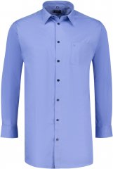 Adamo John Comfort Fit Long Sleeve shirt Medium Blue