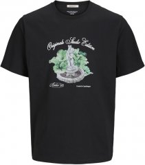 Jack & Jones Hydra Crew Neck T-Shirt Black