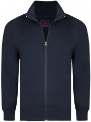 Kam Jeans Full-Zip Dressipluus Tumesinine