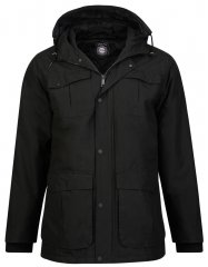 Kam Jeans KV81 Padded Jacket Black