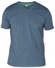 D555 Signature V-kaelusega T-särk Teal