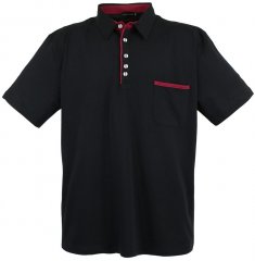 Lavecchia 1701 Jersey Poloshirt Black