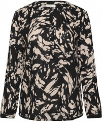 Kaffe Curve Mila Ami Pluus Must