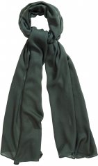 Ulla Popken Lightweight Scarf Olive Grey