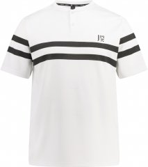  JP1880 Henley Tennis T-Shirt Snow White