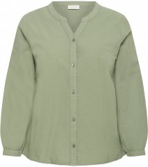 Kaffe Curve Nana Pikkade varrukatega särk Roheline