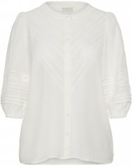 Kaffe Curve Liwa Shirt Chalk