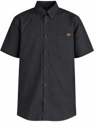 Motley Denim Zagreb Lühikeste Varrukatega Särk Tumehall