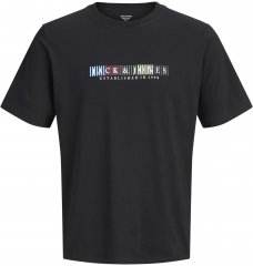 Jack & Jones Nantucket Branding T-Särk Must