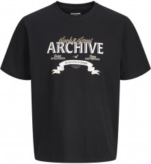 Jack & Jones Dover Denim O-Neck T-Shirt Black