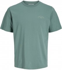 Jack & Jones College Logo Crew Neck T-Shirt Turquoise