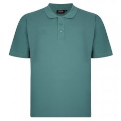 Espionage P074C Lühikeste Varrukatega Polo Kuuseroheline