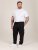 D555 Dexter 1 Cargo Jogger With Bear Embroidery TALL Must - TALL dressipüksid - TALL dressipüksid pikkadele meestele