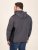 D555 Conrad Detachable Hood Bonded Fleece Zip Through Hoody Tumesinine - Sviitrid ja dressipluusid - Meeste suured kapuutsiga jakid suurustes 2XL – 14XL