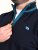 D555 Conway 2 1/4 Zip Neck Fleece Sweatshirt With Bear Logo Tumesinine - Sviitrid ja dressipluusid - Meeste suured kapuutsiga jakid suurustes 2XL – 14XL