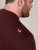 D555 Baldwin Grumpy Old Man Club Print Crew Neck T-shirt Burgundy/ Black Twist - T-särgid - Suured T-särgid 2XL – 14XL