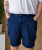 Kam Jeans Pepe Knitted Denim Shorts Random Mid Wash Blue - Lühikesed püksid - Lühikesed Püksid suured suurused: W40-W60