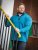 D555 Conway 1 1/4 Zip Neck Fleece Sweatshirt With Bear Logo Teal - Sviitrid ja dressipluusid - Meeste suured kapuutsiga jakid suurustes 2XL – 14XL