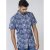 D555 Sheldon Hawaii Shirt Navy - Särgid - Meeste suured särgid 2XL – 8XL