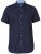 D555 Tim Short Sleeve Shirt Navy - Särgid - Meeste suured särgid 2XL – 8XL