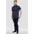 D555 Barrington Short Sleeve Shirt Navy - Särgid - Meeste suured särgid 2XL – 8XL