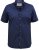 D555 Telford S/S Micro Ao Print Shirt Navy - Särgid - Meeste suured särgid 2XL – 8XL