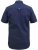 D555 Telford S/S Micro Ao Print Shirt Navy - Särgid - Meeste suured särgid 2XL – 8XL