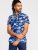 D555 Durham Flamingo Hawaiian Ao Print Shirt - Särgid - Meeste suured särgid 2XL – 8XL