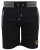 D555 Sutton Elasticated Waist Shorts With Embroidery Black - Dressipüksid ja -šortsid - Spordipüksid ja Lühikesed Spordipüksid