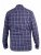 D555 Townsville Check Button Down Collar Shirt Navy - Särgid - Meeste suured särgid 2XL – 8XL