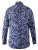 D555 Harrow AOP Shirt Blue - Särgid - Meeste suured särgid 2XL – 8XL