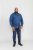 D555 Chilton LS Shirt Navy - Särgid - Meeste suured särgid 2XL – 8XL
