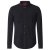 D555 Donnie Long Sleeve Jersey Shirt Black - Särgid - Meeste suured särgid 2XL – 8XL