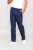 D555 Basilio Pants with elasticated waist Navy - Teksad ja püksid - Meeste suured teksad W40 – W70