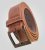 D555 Dylan Tan Bonded Leather Belt - Rihmad - Pikad Rihmad W40-W70/2XL-8XL