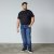North Latitude Jeans Jack Navy Blue - Jakid ja joped - Joped, suured suurused: 2XL – 12XL