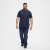 North Latitude Polo Navy Blue - Polosärgid - Meeste suured polosärgid 2XL – 8XL