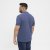 North Latitude Polo Blue Melange - Polosärgid - Meeste suured polosärgid 2XL – 8XL